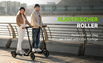 RCB EV85F (ABE) Adult EScooter 400W Motor Foldable E-Scooter 36V 7.8AH 8.5” Road Tire Commuting Electric Scooter.