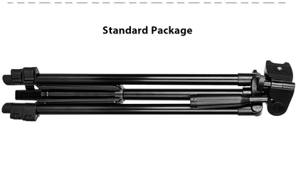 KINGJOY Aluminum Tripod 0.3KG with Quick Release Plate and 360° Head for Sony/Nikon/Canon DSLR and Smartphones,Camera,Live,Vlog.