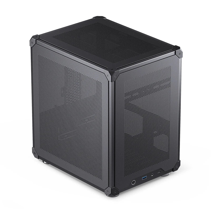 Jonsbo C6-ITX Handle Case MATX ITX MESH Boards Type-c ATX Power Supply Desktop Game Office Small Cooling Computer C6 Chassis