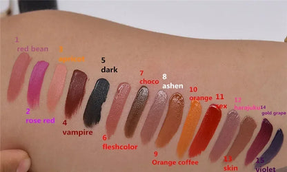 14 Color Liquid Lipstick Makeup Sexy Colors Lips Paint Matte Lipstick Waterproof Long Lasting Lipgloss Beauty Maquiagem.