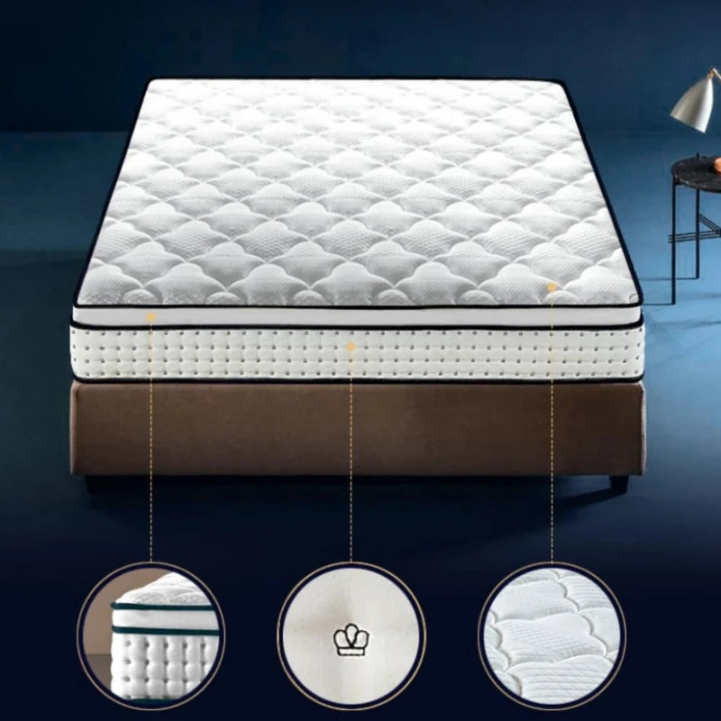 Naturlatex-Matratze 180 x 200 feste Luftmatratze King Double Colchones De Cama Cochao Casal Möbel für Schlafzimmer