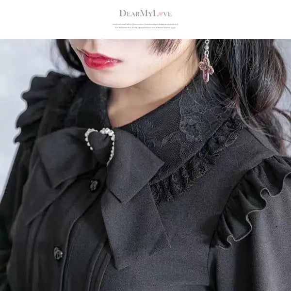 Japanese Gothic Lolita Ribbon Short Suspender plaid Skirt Girls Sweet Cute Lace A-Line Mini Skirts summer2025 black solid kawaii.