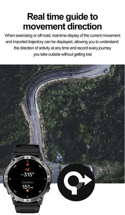 VALDUS VG40 PRO Smartwatch Man Woman AMOLED GPS  Bluetooth Call Heart Rate Voice Assistant Long battery life Sports Smart Watch.