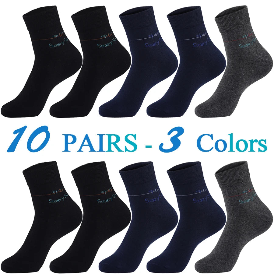 5 Pairs/Lot Running Socks Men Sports High Quality Cotton Colorful Outdoor Cycle Casual Breathable Long Sock Male Gifts 5 Styles