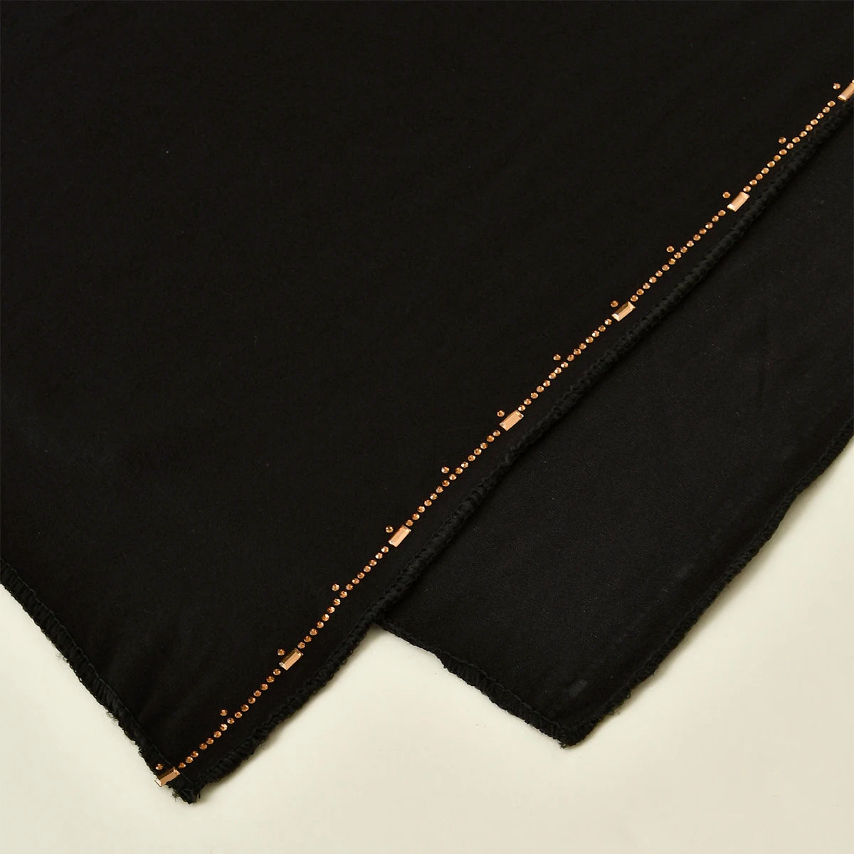 Rhinestone Modal Cotton Jersey Hijab Scarf For Women Stretch Shawl Plain Muslim Headband Fashion Solid Color Long Muffler.