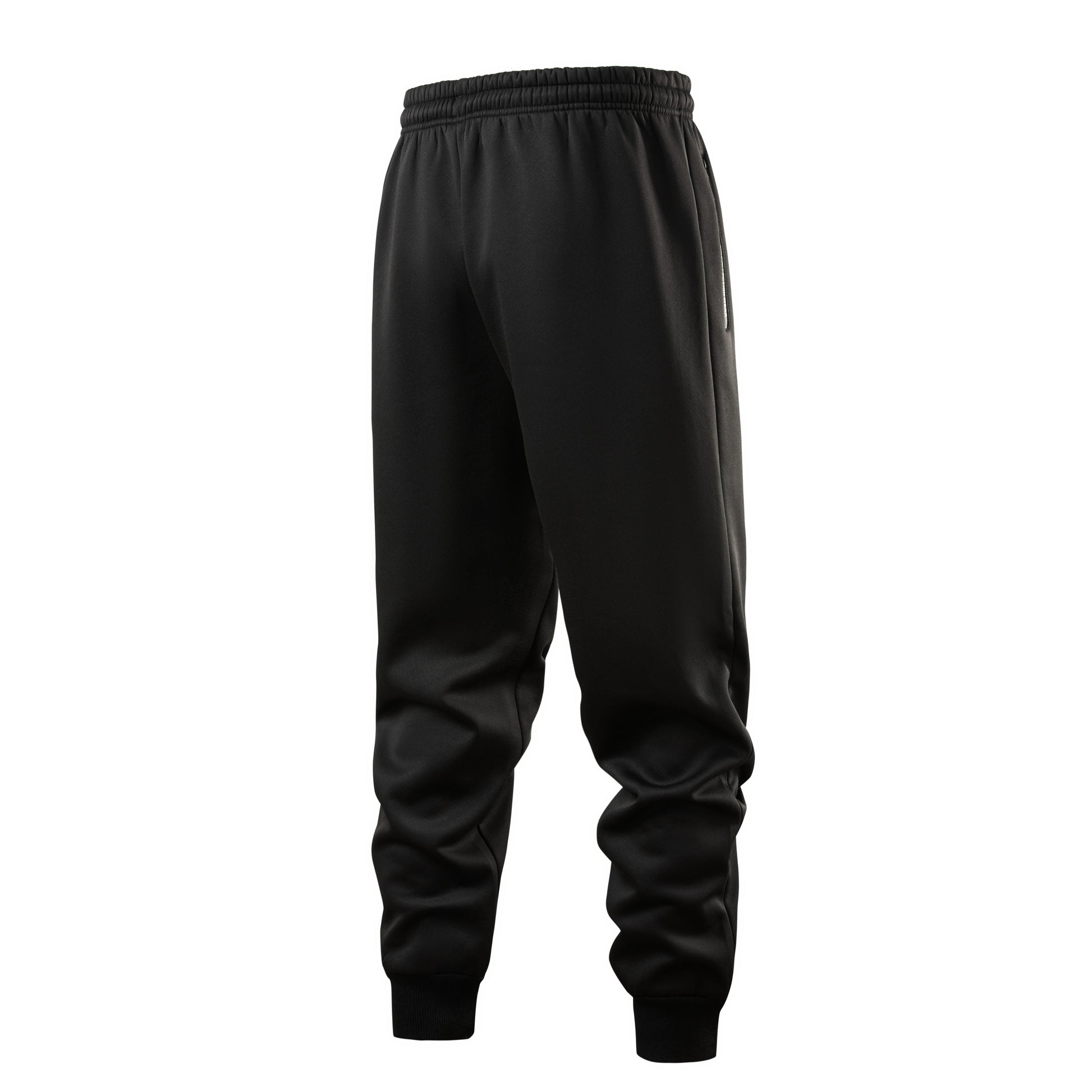 Mens Casual Pants Autumn Winter Fleece Sweatpants Men Running Jogger Sports Gym Trousers Fashion Solid Color Workout Long Pants.