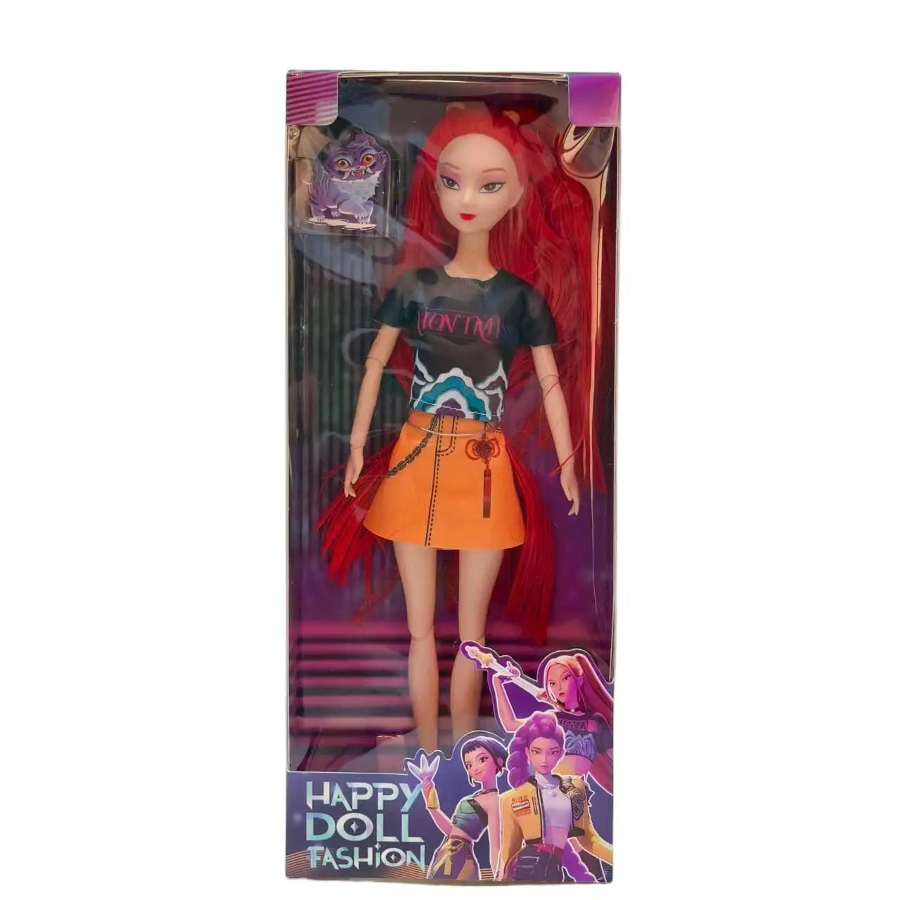 2025 Popular New Korean Wave Girl Group K-POP Witch Hunt Doll Rumi Mirazoi Toy Vinyl Doll Christmas Children's Birthday Gift.