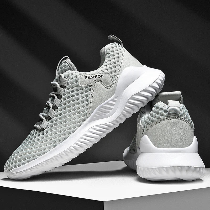 Sommer Tennis Casual Mesh Schuhe Atmungsaktive Hohl training fitness Plattform Weichen Boden Läuft Leichte Vulkanisierte Schuhe