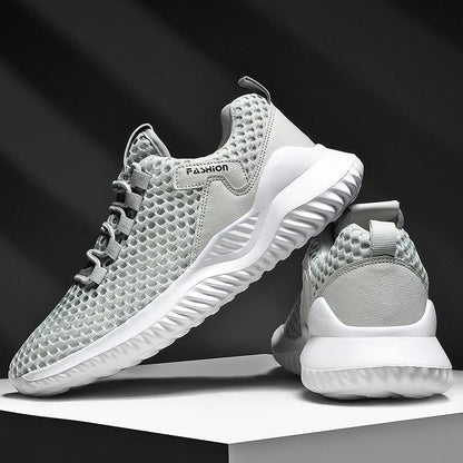 Sommer Tennis Casual Mesh Schuhe Atmungsaktive Hohl training fitness Plattform Weichen Boden Läuft Leichte Vulkanisierte Schuhe