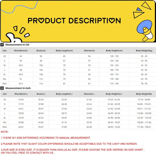 Jeff The Landshark Cute Hoodies Cartoon Print Harajuku Manga Sweatshirt Long-sleeved Fleece Clothing Sudaderas Casual Pullovers.