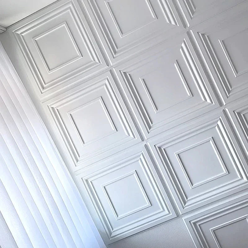 12pcs/lot 50x50cm 3D Wall Panel 3D wall stickers Relief Wall Panel Stickers Living Room Kitchen Bedroom Home Decor Party back