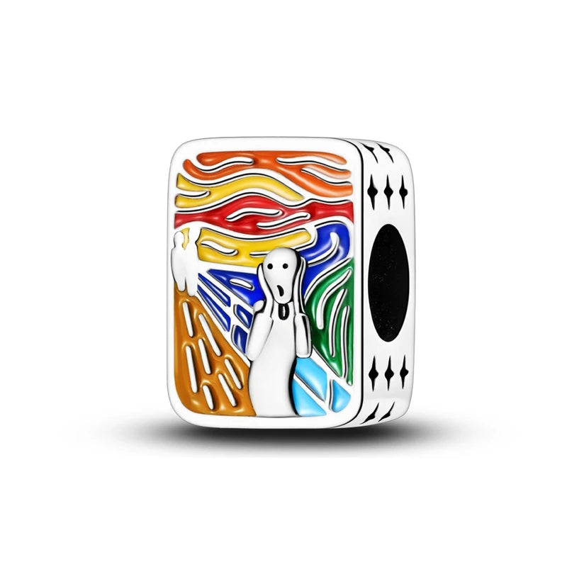 Fit Original Bracelet 925 Silver Butterfly and Sunflower Heart Shape Charms Beads For Women Jewelry Making Fashion Pendant