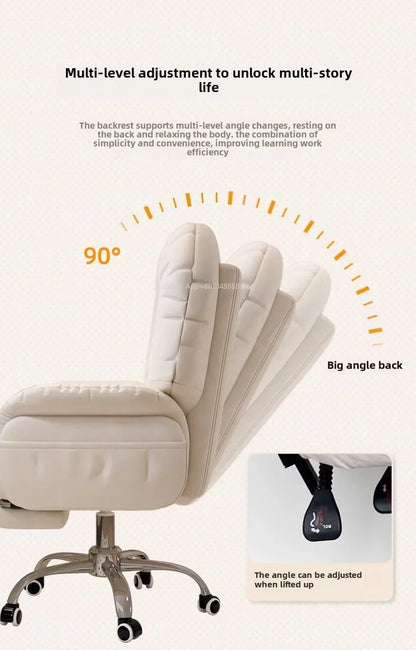 Heimcomputerstuhl, bequem, sitzend, Arbeitszimmer, Büro, Schlafsaal, Schlafzimmer, faules drehbares Sofa