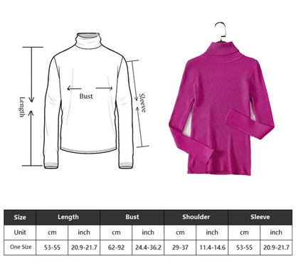 Frauen Pullover Pullover Winter Gestrickte Rollkragen Langarm Schlank Jumper Tops 2024 Damen Casual Shirts Weiche Warme Y2K Kleidung.