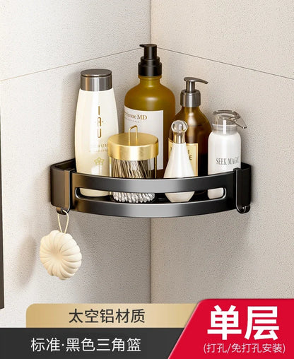 Metalle Badezimmer Handtuchhalter Stanzfreier Rack Toilettenanhänger Raum Aluminium Badezimmer Handtuchhalter, Handtuchhalter, Handtuchhalter Badezimmer