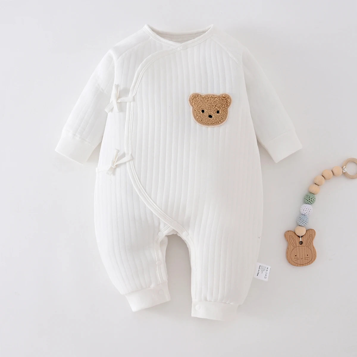 Jungen Mädchen Body Neugeborenen Winter Onesie Kleidung Baumwolle Kleinkind Hause Tragen 0-6M Verdickte Frühling und Herbst Kleidung.