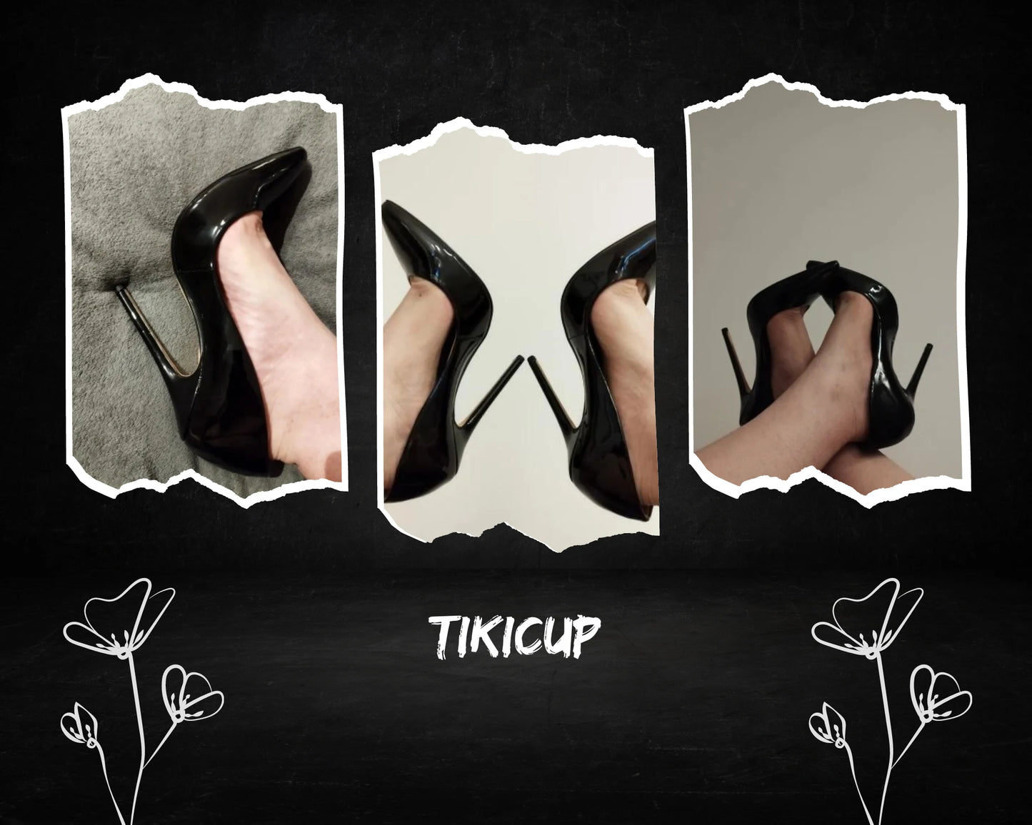 Tikicup Plus Size 40-48 Solid Black 15cm Extremely High Heel Pointy Toe Stiletto Pumps Slip On Crossdress Gragon Queen Shoes.