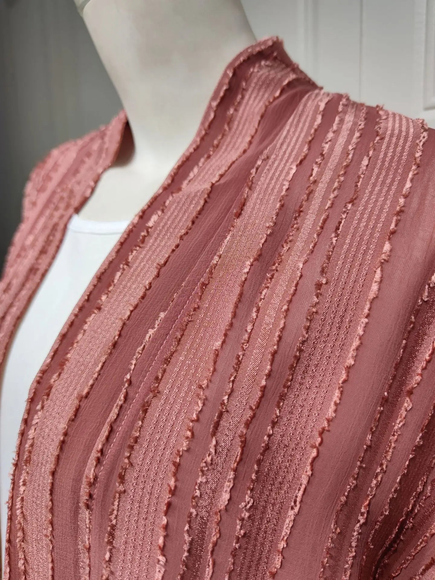 Uni Fashion Muslim Kimono Abaya Solid Striped Retro Ethnic Cardigan Robe Dubai Middle Eastern Saudi Arabia Eid Clothes 2025