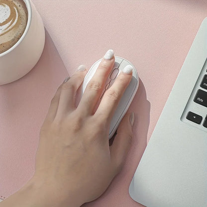 PU Leather Mouse Pads Desk Mat for Office Solid Color Gaming Waterproof Non-slip Computer Pad Keyboard Pads.