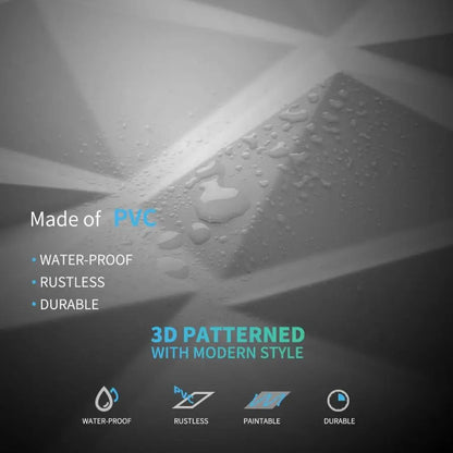 10pcs 30x30cm 3D Art Wall Panel background wall decoration exterior 3D wallpaper suitable for room bathroom ceiling hotel office