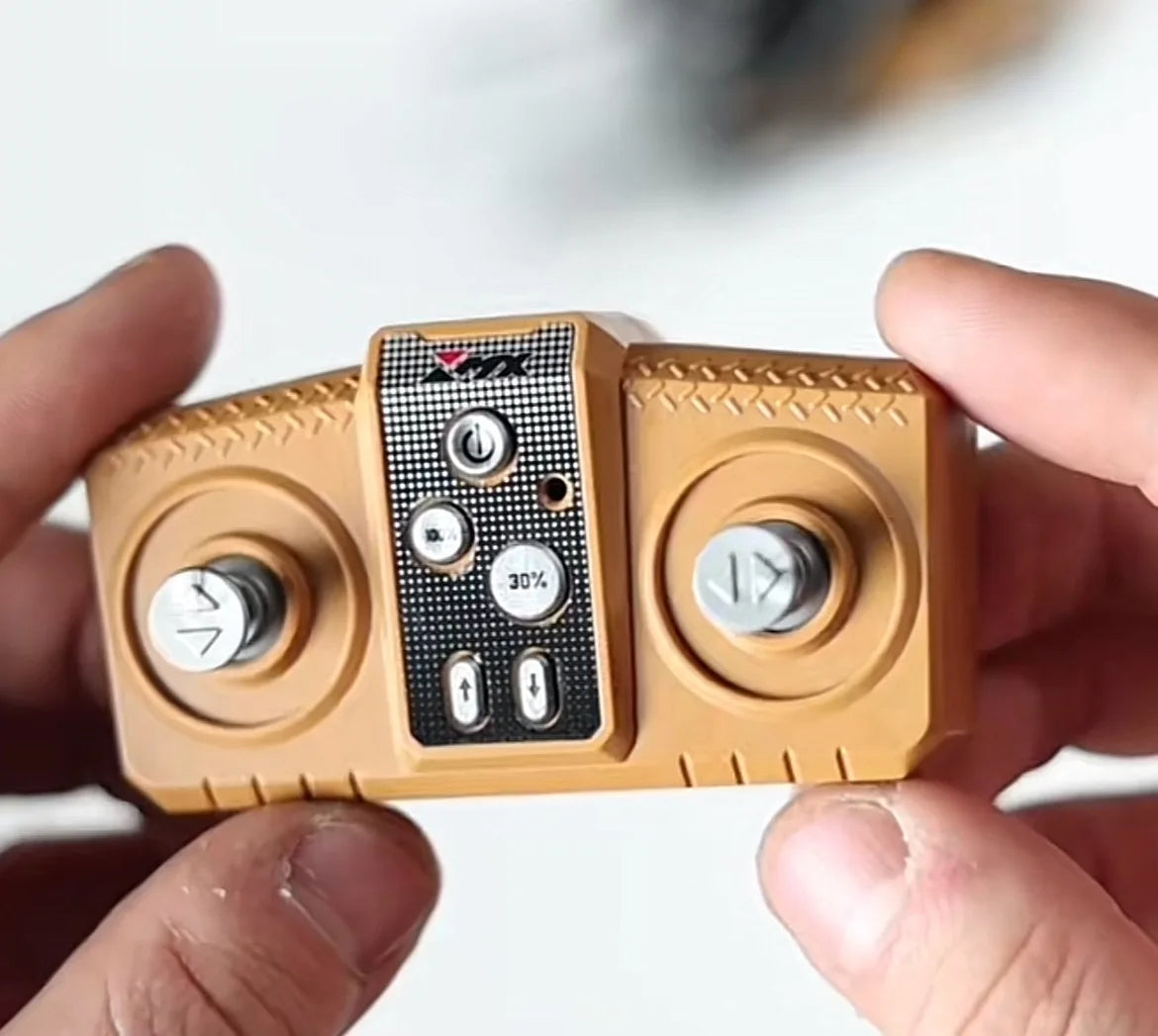 2.4G Tabletop RC Forklift Engineering Vehicle 1/64 Mini Remote Control Alloy Forklift Desktop Toys Model Gift for Boys.