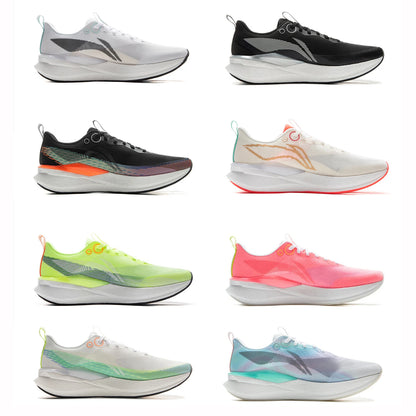 Li-Ning Männer RED HARE 8PRO Racing Laufschuhe BOOM FIBER Kissen Stabile Sportschuhe Leichte Anti-Rutsch Tragbare Turnschuhe ARPV003.