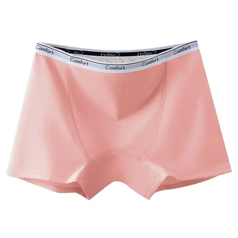 Women's Boxer Physiological Underpants Menstrual Underwear Cotton Briefs Breathable Large Size Fat Girl Boxers Skirt Safety Pant.
