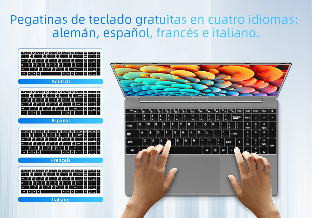 【New】Teclast F16Pro Laptop 15.6 Inch 1920X1080, 12Gb / 16Gb Ram, 256Gb / 512Gb Rom, Backlit Keyboard, for Intel N95, Mini-Hdmi