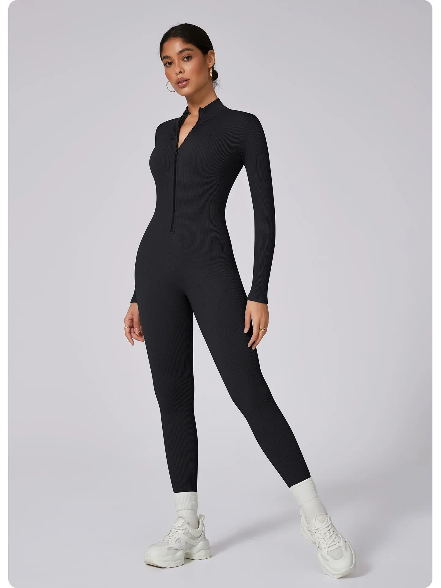 Women's Sporty Dry Fast Jumpsuit Yoga Suit Tight Dance Fitness One-Piece Clothing Set Comfortable Breathable Gymwear.