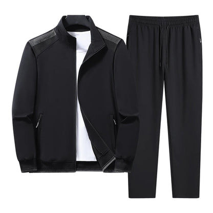 New Men`s Basketball Tracksuit Casual Joggers Sportswear Jackets And Pants 2 Piece Sets Hip Hop Running Sports Suit Men clothing