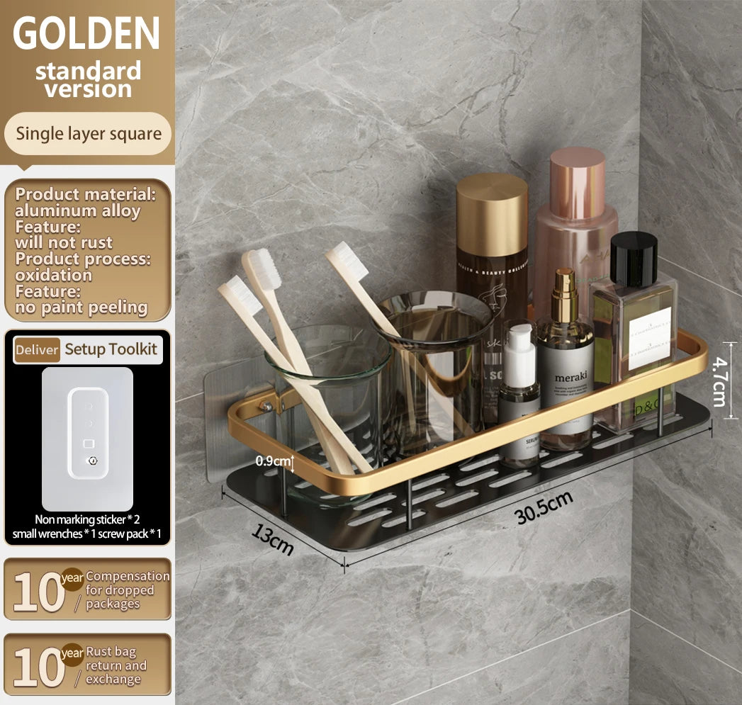 Yun jie ya Free Punch Bad Lager regal Kleiderbügel WC Eck regal Veranstalter Wand Dusch regal Wohn accessoires