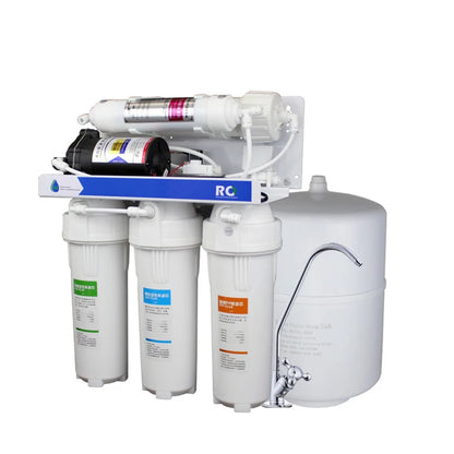 Water Purifier Reverse Osmosis Pure Machine 90G Large Flow Automatic Flush Under The Household Kitchen Direct Drink Filtration.