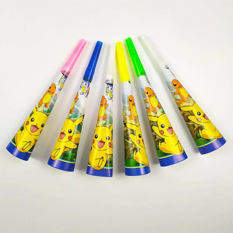Pokemon Geburtstag Party Dekoration Pikachu Blitz Neue Ballon Set Kid Event Liefert Einweg Geschirr Banner Maske Hintergrund