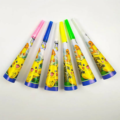 Pokemon Geburtstag Party Dekoration Pikachu Blitz Neue Ballon Set Kid Event Liefert Einweg Geschirr Banner Maske Hintergrund