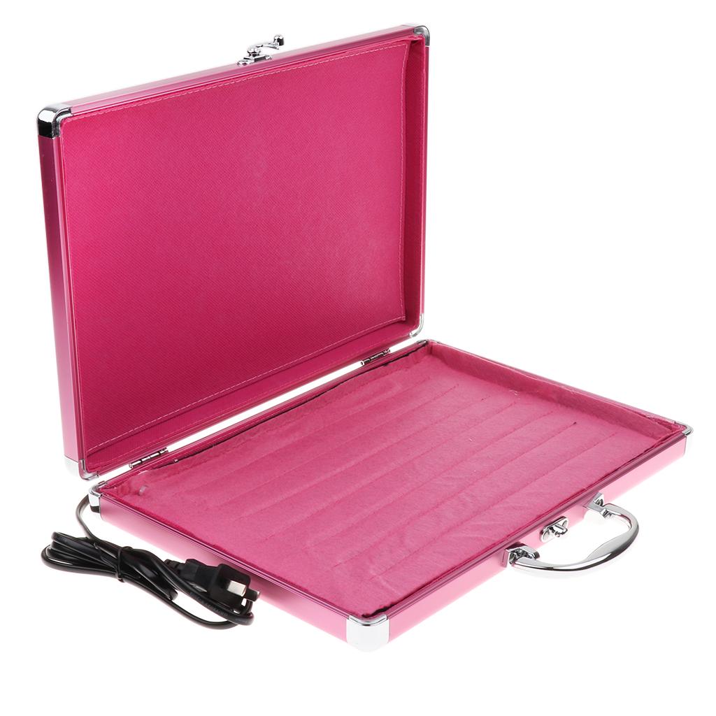 Portable 1 Piece Heating Box Spa Rock Heating Warmer Case,Professional Spa Massage Hot Stone Heater,Can Hold 24 Pcs Rocks.