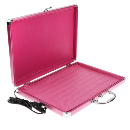 Portable 1 Piece Heating Box Spa Rock Heating Warmer Case,Professional Spa Massage Hot Stone Heater,Can Hold 24 Pcs Rocks.