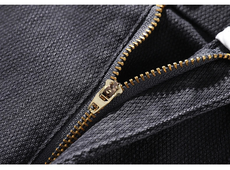 Men's Business Casual Pants Stretch Slim Fit Straight Semi-elastic Waist Trousers Solid Classic Office Work Male Clothing