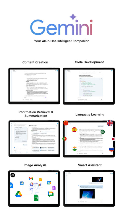 Doogee 2 in 1 Tablet Pc Tab E3 Max Gmini Ai 14" 2.1K Display Android 15 32Gb (8+24) 256Gb 13500Mah Battery Helio G100 Tablet Pc