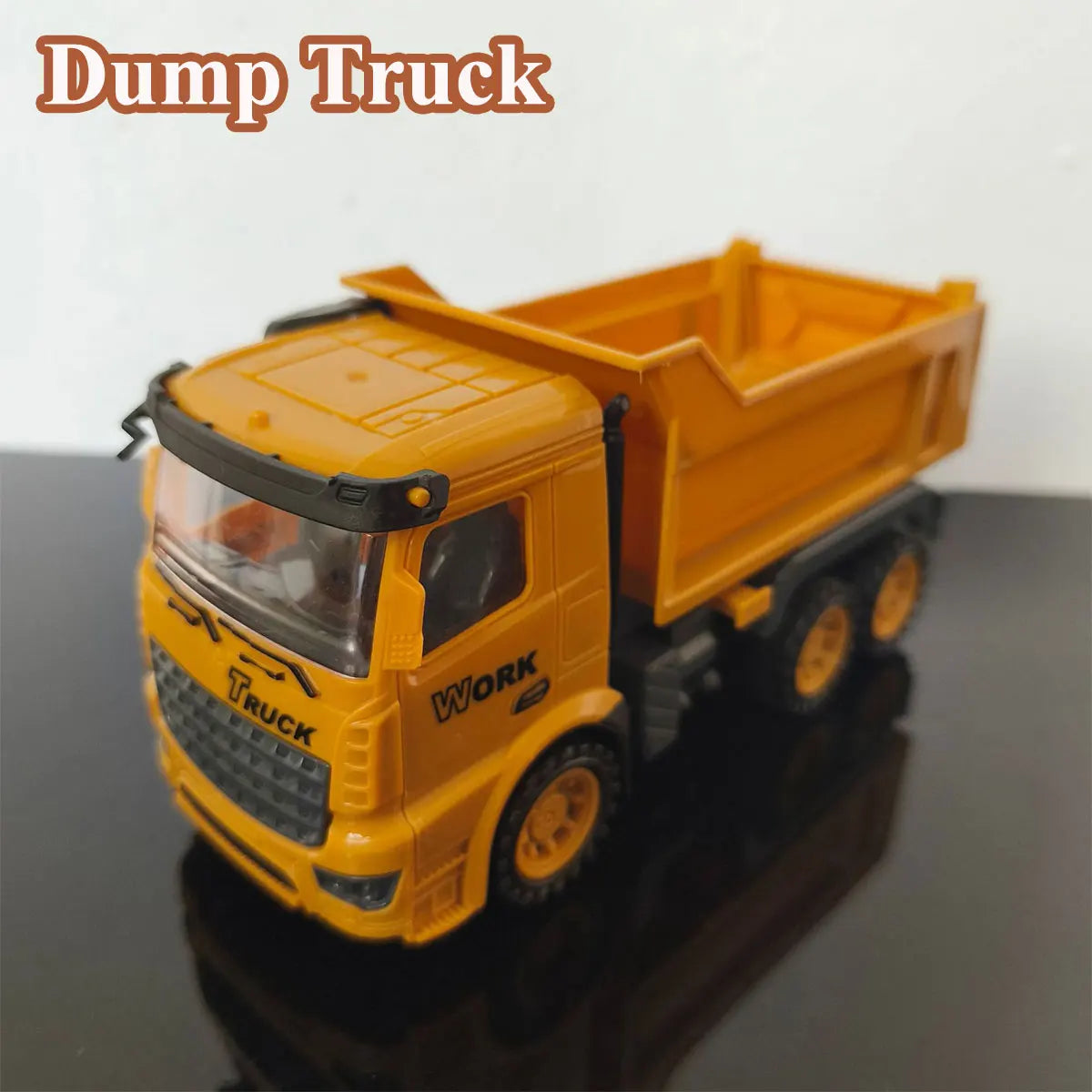 1 PCS Engineering Vehicle Toy for Children Inertial Model Play Plastic Car Kid Mixer Truck Crane Bulldozer Excavator Boy Gift.