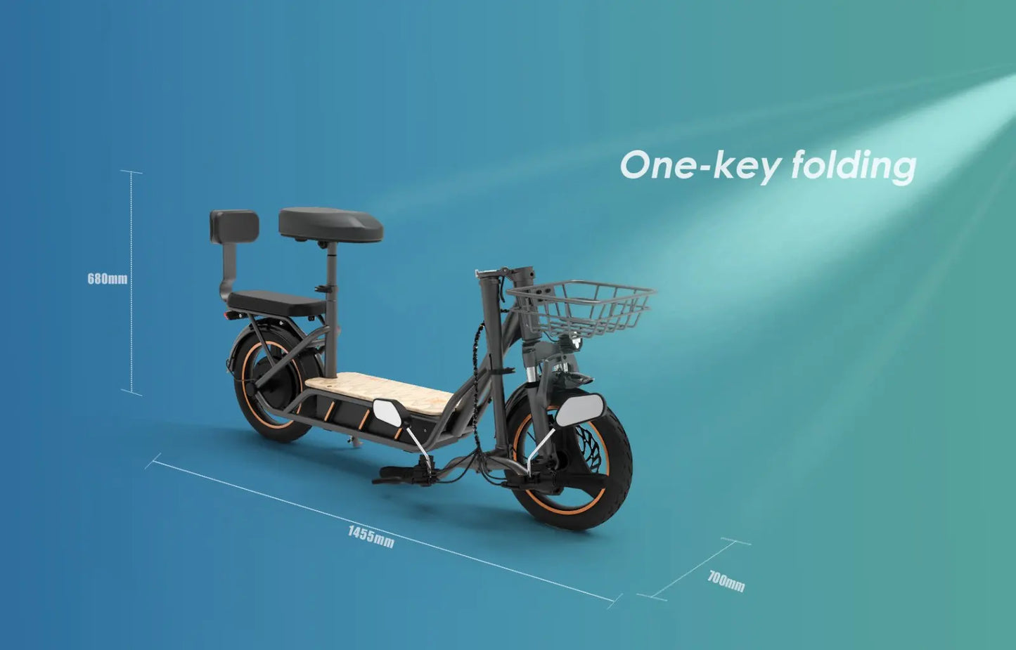 KuKirin C1 Pro Foldable Adult Electric Scooter with Seat E-Scooter 45 km/h Electric Kick Scooter 500W Skateboards Kickboard