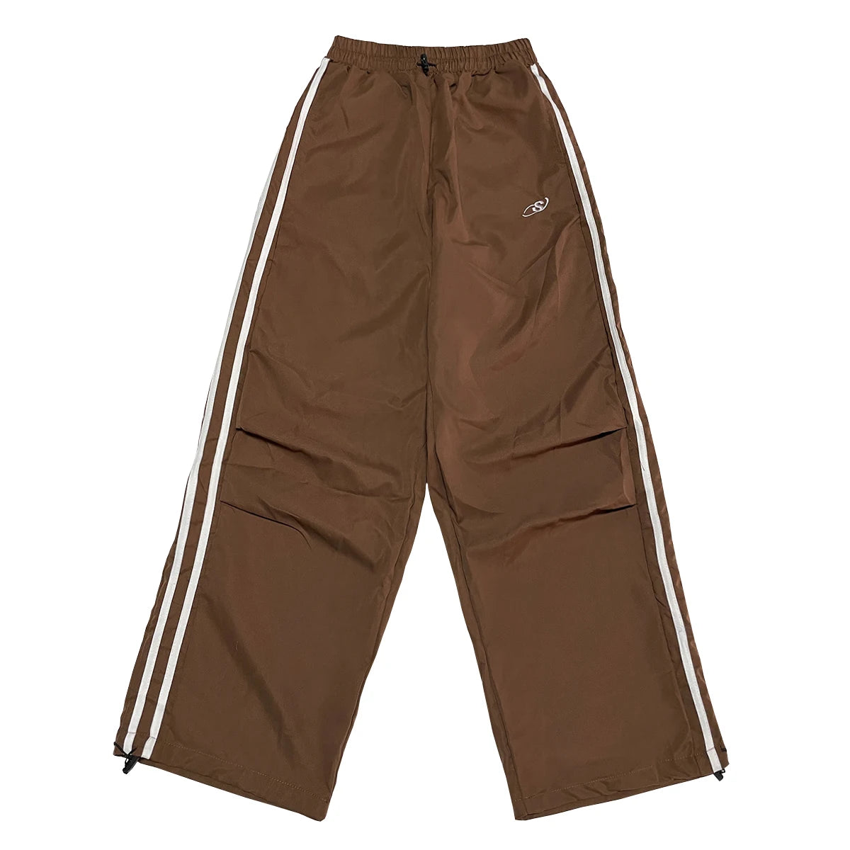 Y2K Vintage Frauen Lose Hosen Übergroßen Hip Hop Kordelzug Tasche Mode Chic Cargo Pant Casual Büro Dame Baggy Neue Hosen.