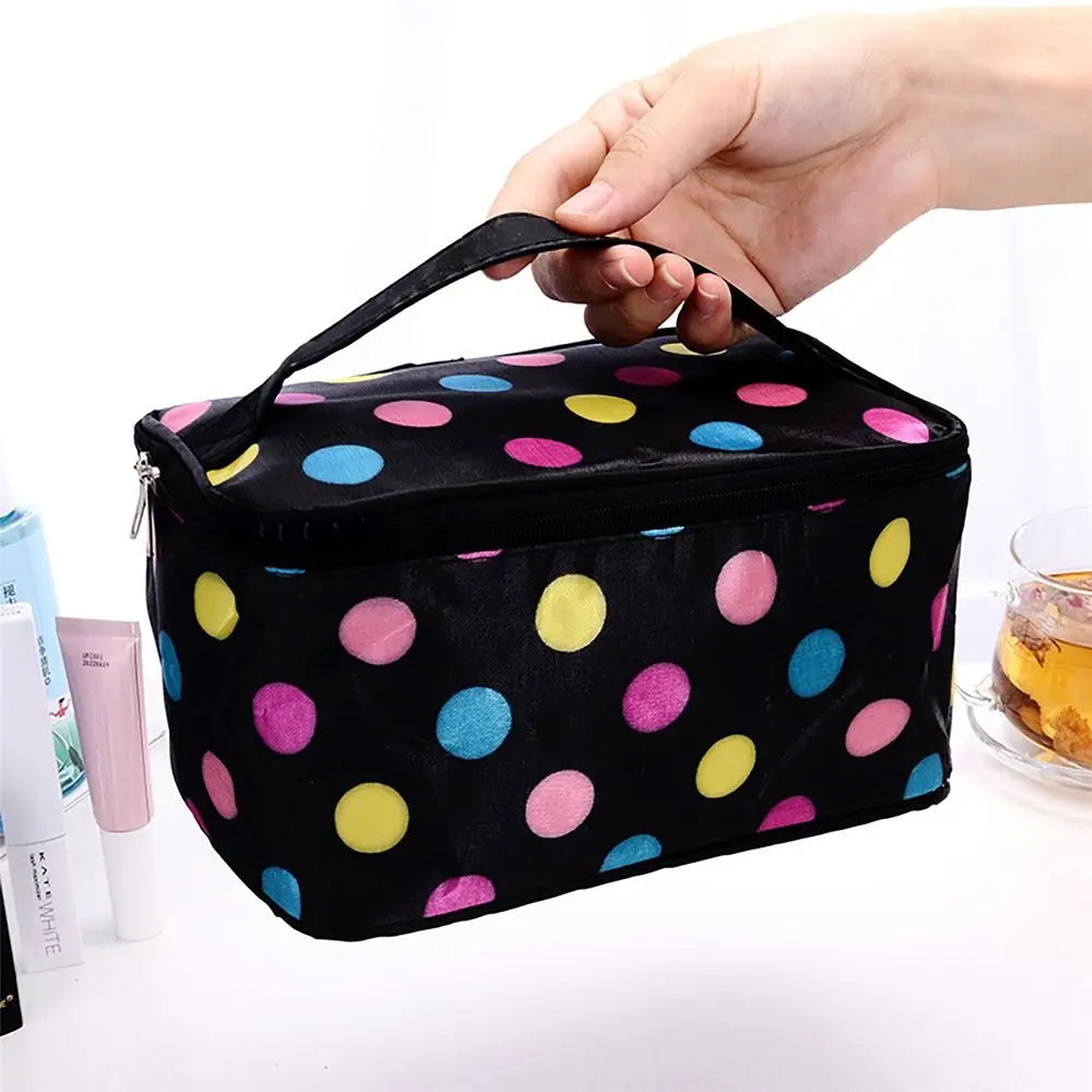 Storage Organizer Makeup Bag Convenient Large Capacity Makeup Accessory Cosmetic Pouch Waterproof Travel Cosmetic Bag Home.