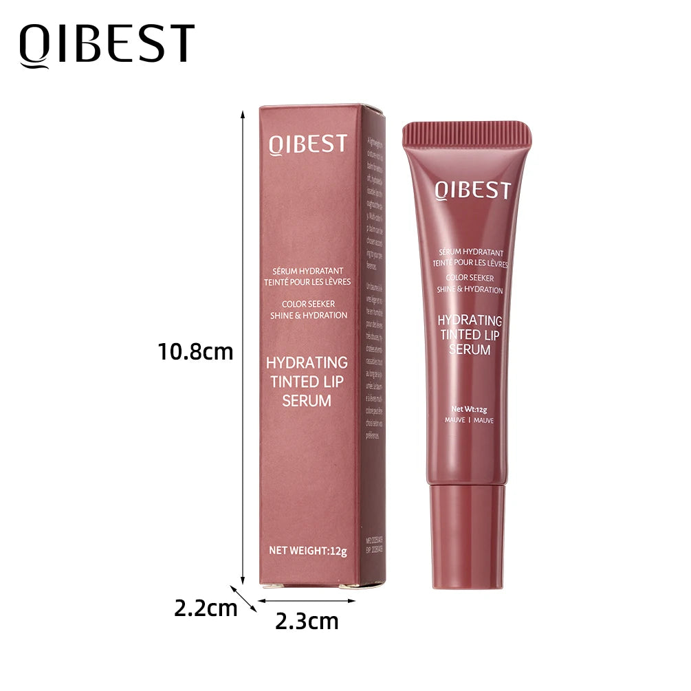 QIBEST Crystal Lip Balm Moisturizing Lip Gloss Oil Jelly Lipgloss Long Lasting Liquid Lipstick Hydrating Tinted Lip Serum Makeup.