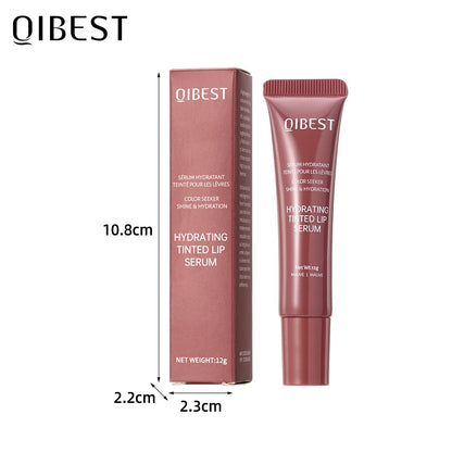 QIBEST Crystal Lip Balm Moisturizing Lip Gloss Oil Jelly Lipgloss Long Lasting Liquid Lipstick Hydrating Tinted Lip Serum Makeup.