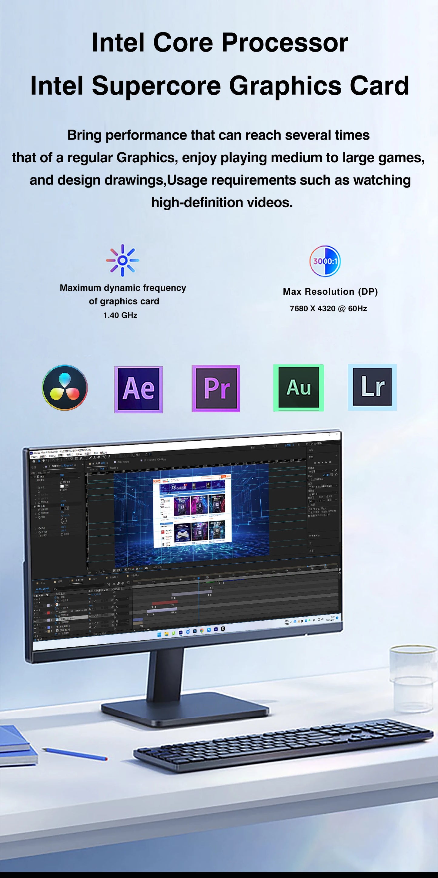 G613 DIY Gamer Motherboard with 11th Core CPU 0000 ES 2.2GHz 8C16T (Refer to i7 11800 ) DDR4 1151 Mainboard.