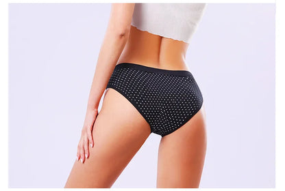 4 Layers Menstrual Panties Absorption Maternity Physiological Incontinence Breathable Briefs Waterproof Period Women Underwear.
