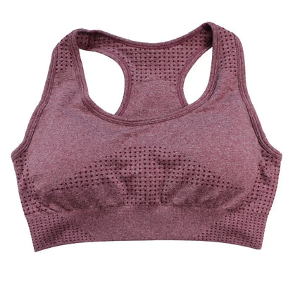 Seamless Dot Dot Yoga Suit High Waist Outdoor Sports Vest Running Quick Dry Top Fitness Yoga Pants Set Exercise Workout Clothes