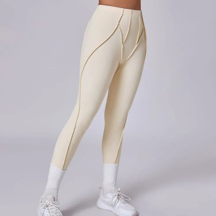 Seamless Yoga Leggings Pants Sports Fitness High Waist Peach Hip Raise Training Trousers Running Workout Gym Leggings for Women.