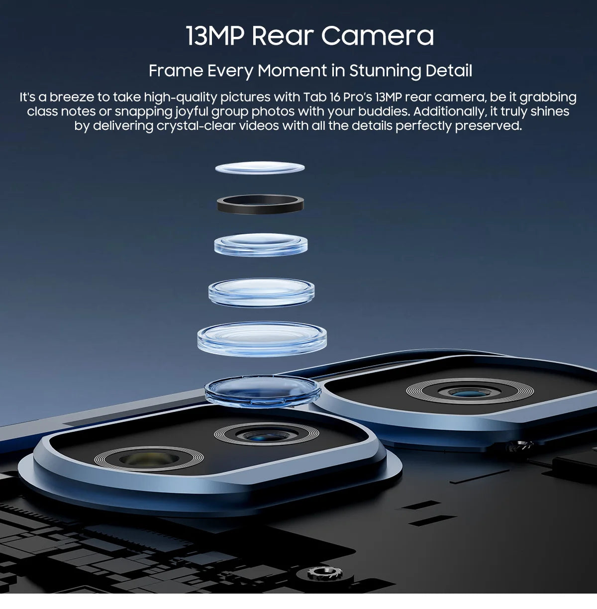 Blackview Android 14 Tab 16 Pro 11 Inch Touch Tablet 2K Screen 24GB +256GB 4G LTE+5G WiFi Gaming Tablets with Protective Shell