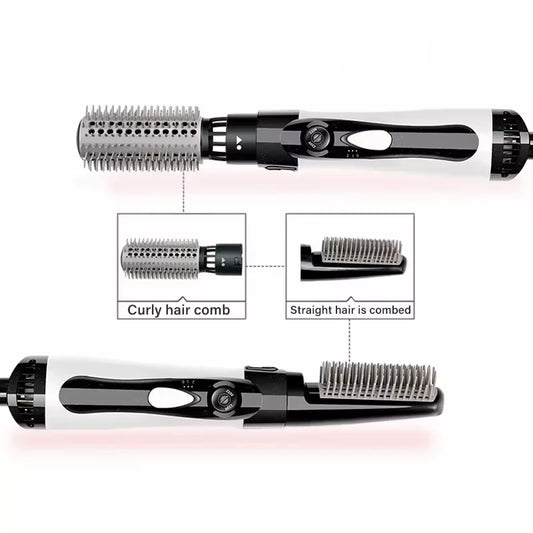 Professional Hair Dryer Machine 3 in 1 Multifunction Hair Styling Tools Hairdryer Pro Hair Curler Straightener Dryer Comb Brush.